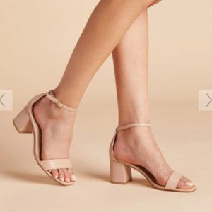 Birdy Grey - Natalie Chunky Heel - Nude Blush